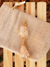 Load image into Gallery viewer, Semi-Precious Wire-Wrapped Stone Pendant
